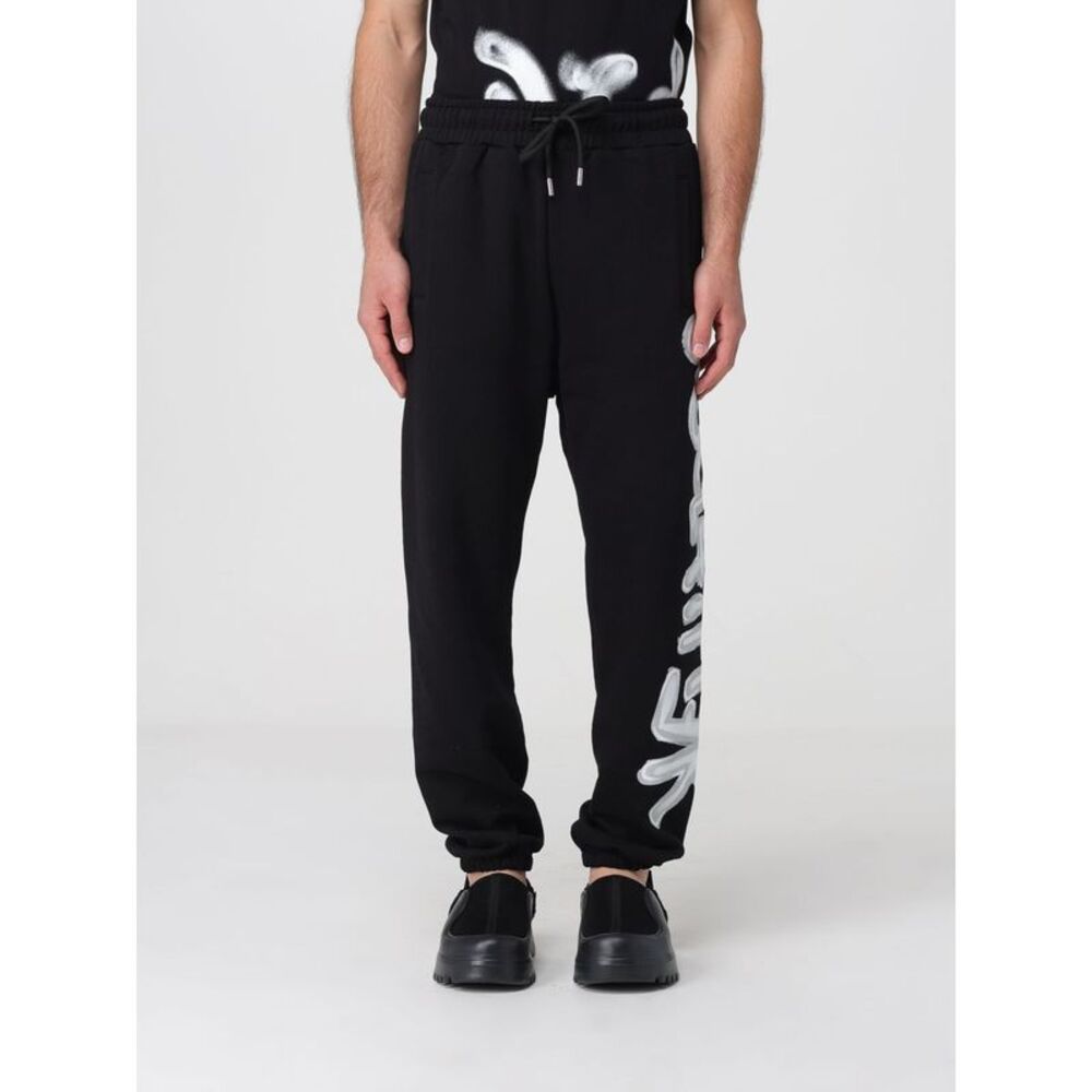 Disclaimer Pants Men Black